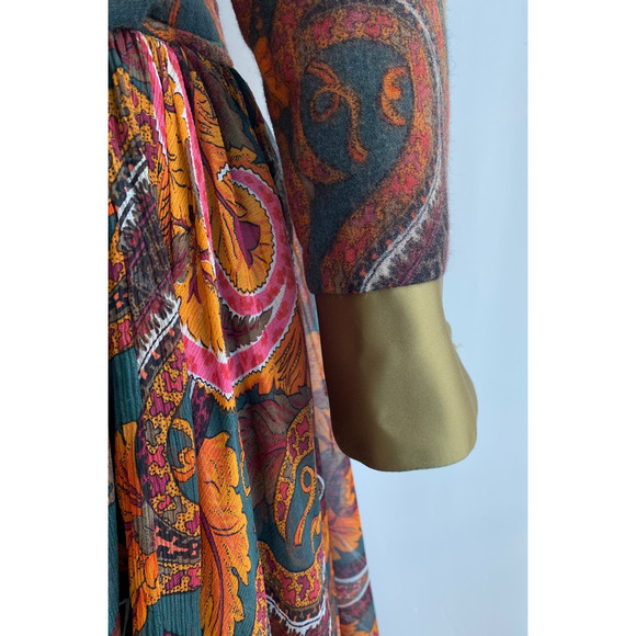 EDOARDO ROCHA Haute Couture Jacket Skirt Suit Two-Piece Set Wool Silk US 4/6 - Picture 5 of 16